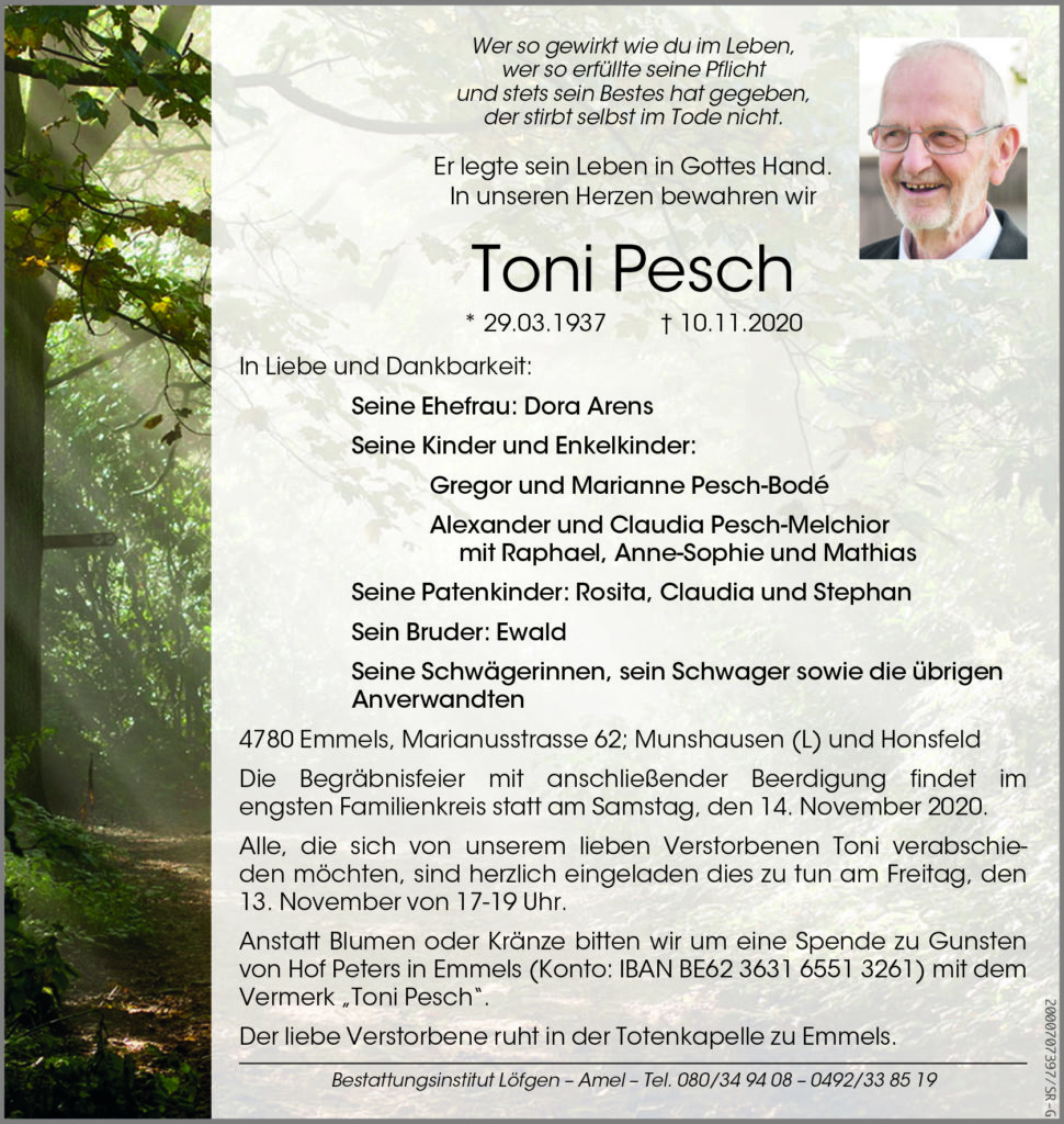 Toni Pesch