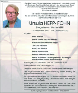 Ursula Hepp-Fohn