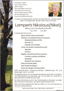 Nikolaus (Nikel) Lampertz