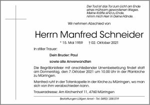 Manfred Schneider