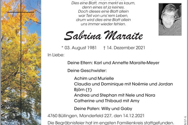 Sabrina Maraite