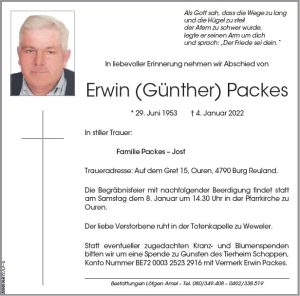 Erwin (Günther) Packes