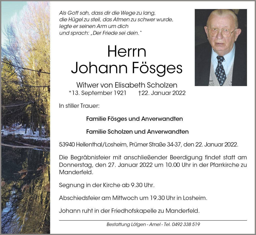 Johann Fösges