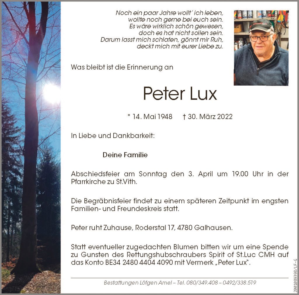 Peter Lux