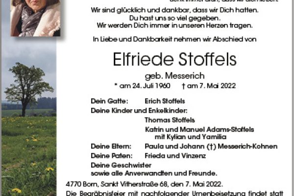 Elfriede Stoffels