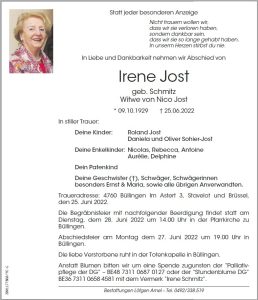 Irene Jost