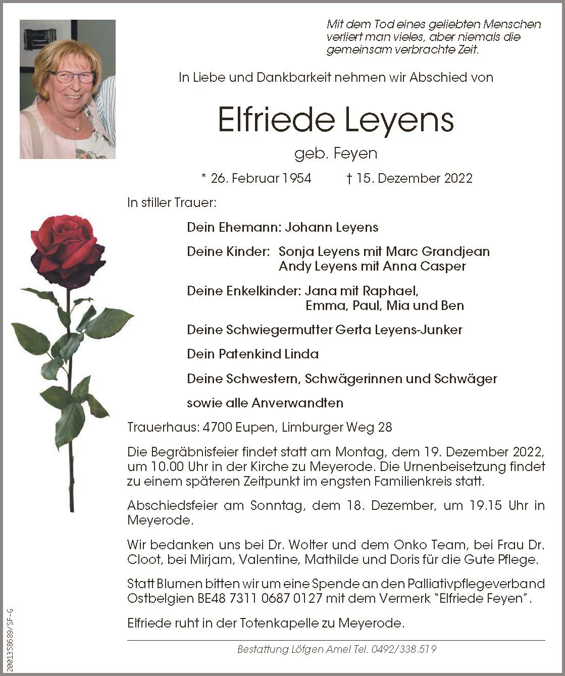 Elfriede Leyens