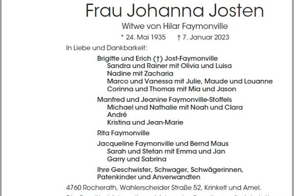 Johanna Josten