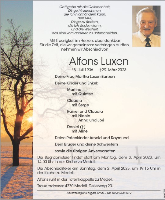 Alfons Luxen
