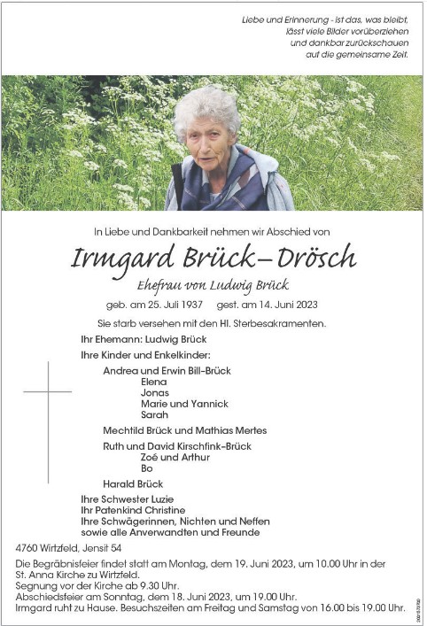 Irmgard Brück-Drösch