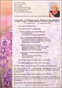 Gertrud Reiners-Manderfeld