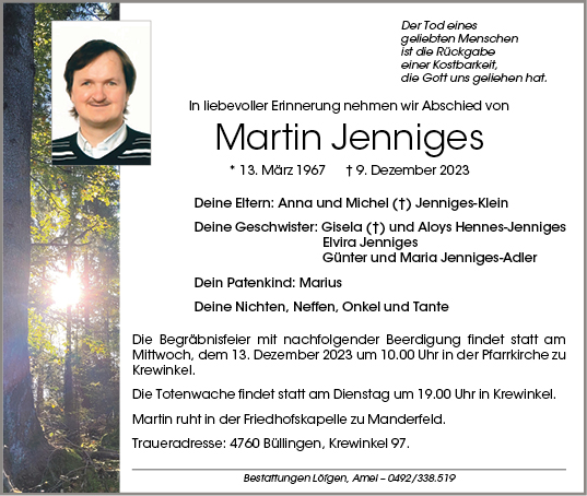 Martin Jenniges