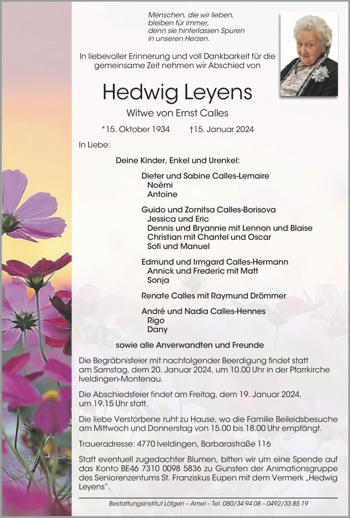 Hedwig Leyens