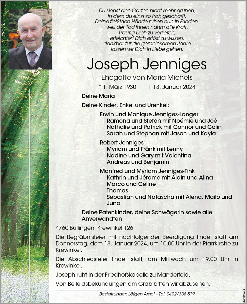 Joseph Jenniges
