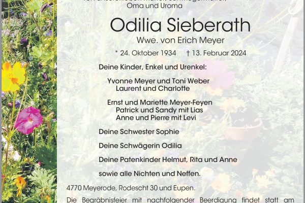 Odilia Sieberath