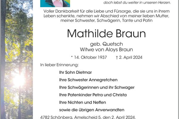 Mathilde Braun