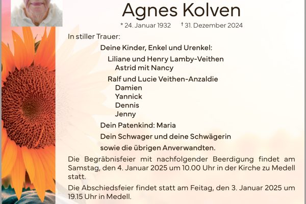 Agnes Kolven