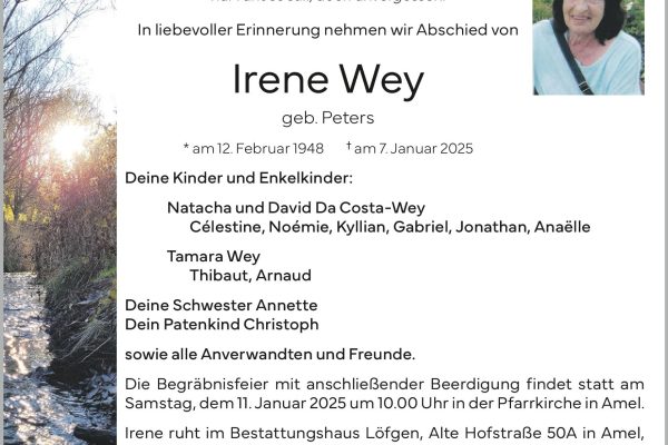 Irene Wey