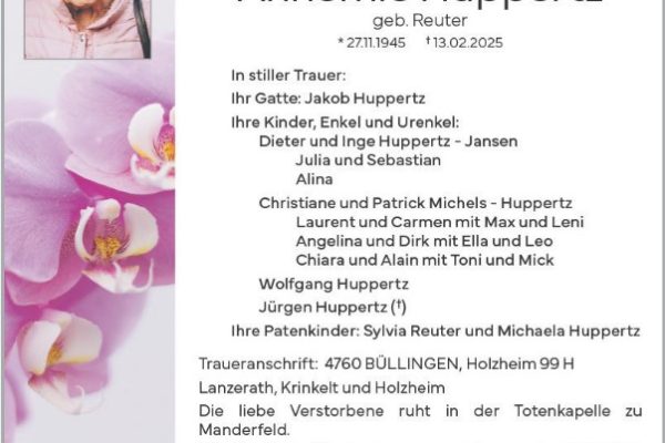 Annemie Huppertz