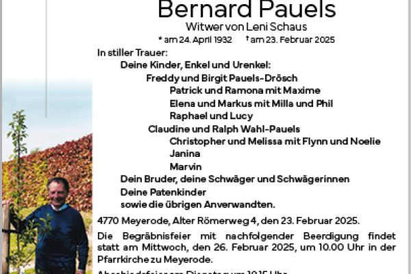 Bernard Pauels
