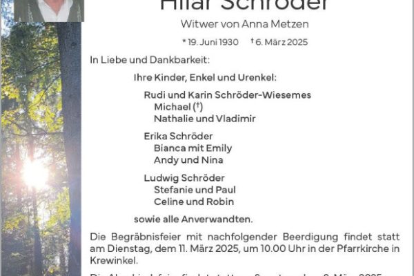 Hilar Schröder