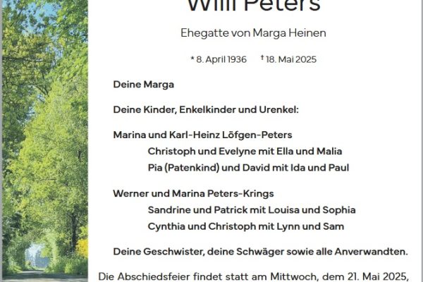 Willi Peters