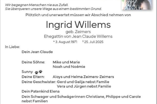 Ingrid Willems
