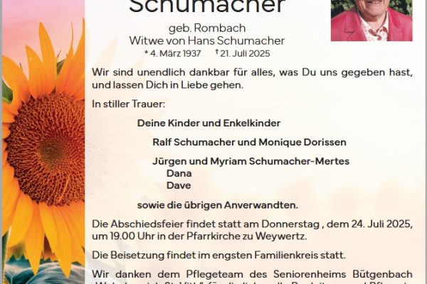 Margot Schumacher