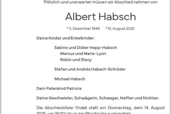 Albert Habsch