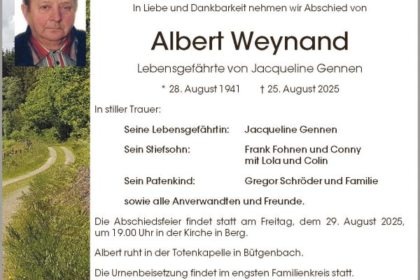 Albert Weynand