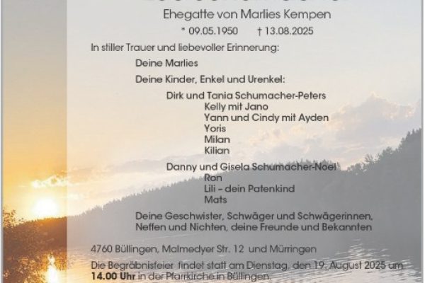 Leo Schumacher