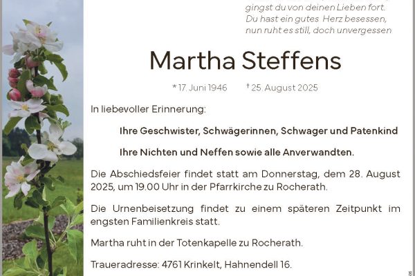 Martha Steffens