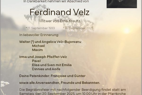 Ferdinand Velz