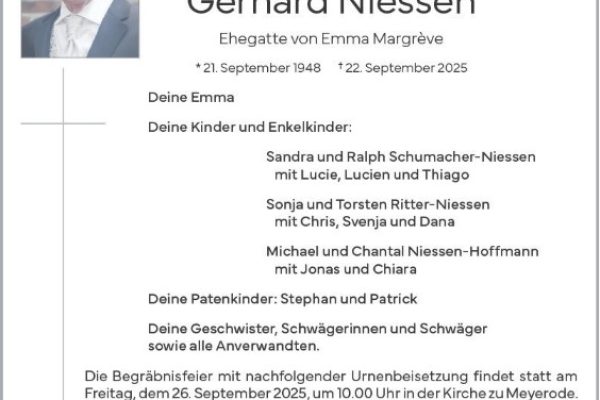 Gerhard Niessen
