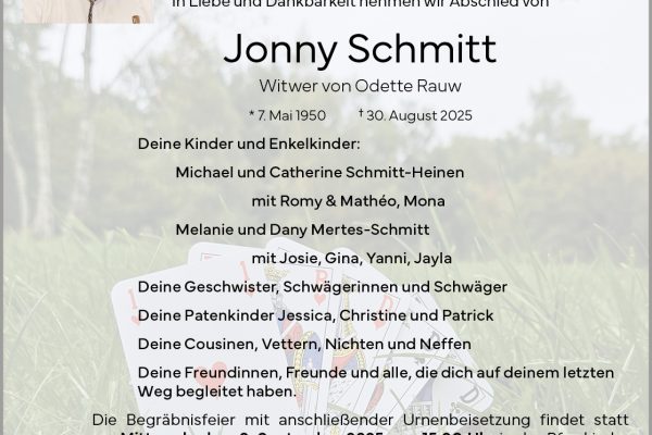 Jonny Schmitt
