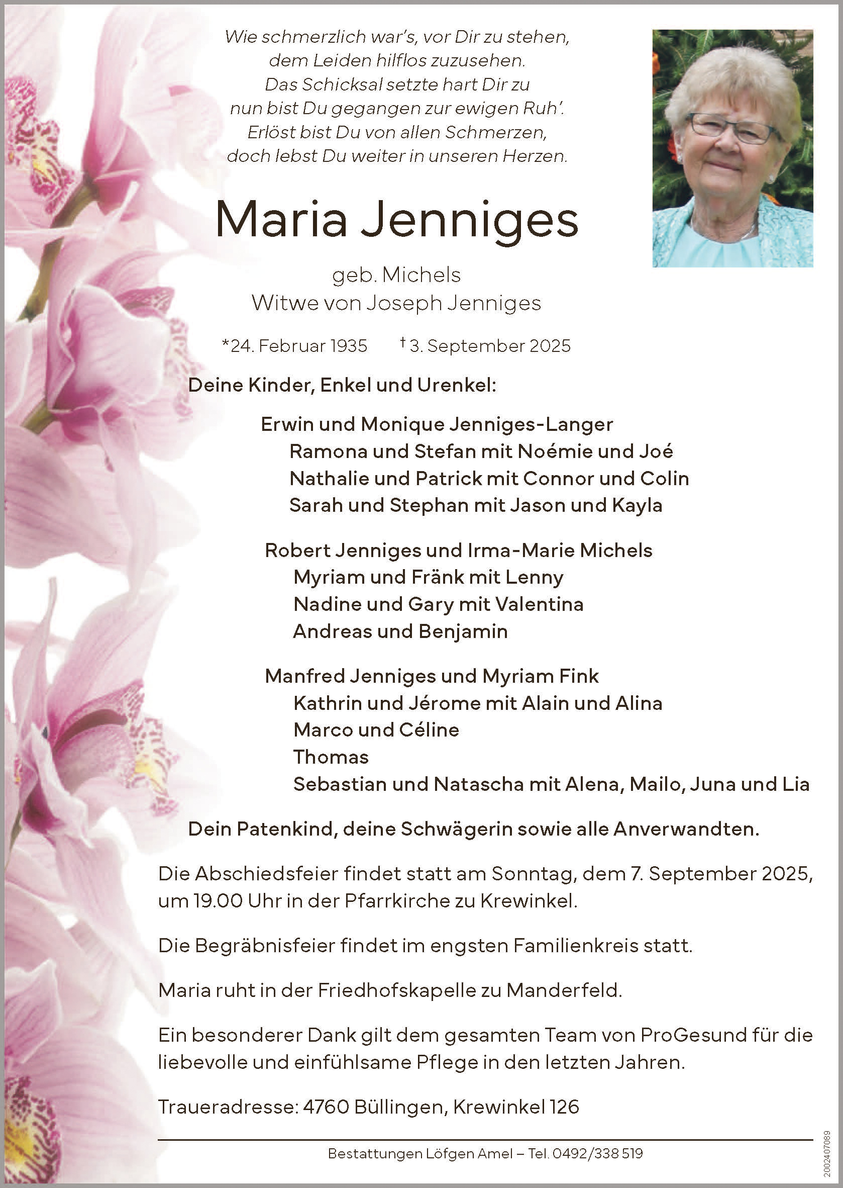 Maria Jenniges-Michels