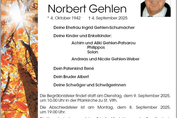Norbert Gehlen