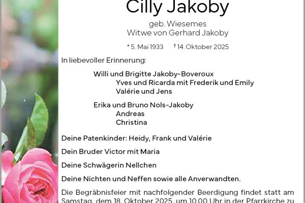 Cilly Jakoby