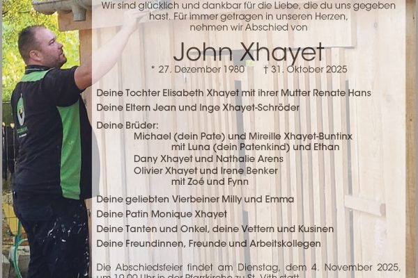John Xhayet