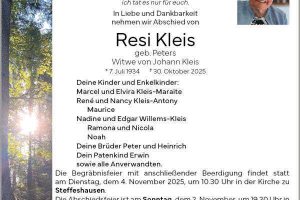 Resi Kleis