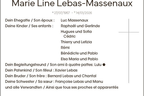 Marie Line Lebas-Massenaux