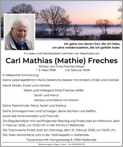 Carl Mathias (Mathie) Freches
