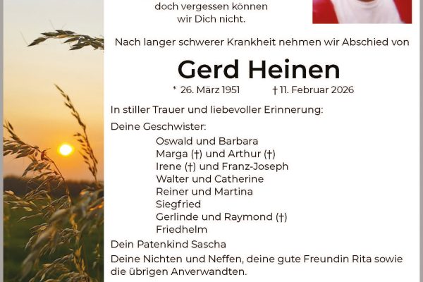 Gerd Heinen