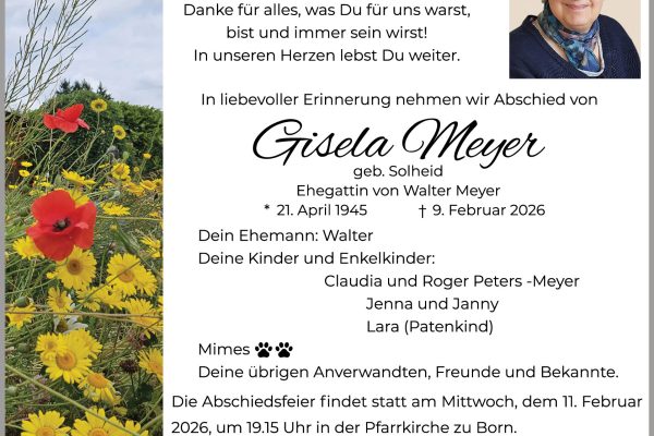 Gisela Meyer