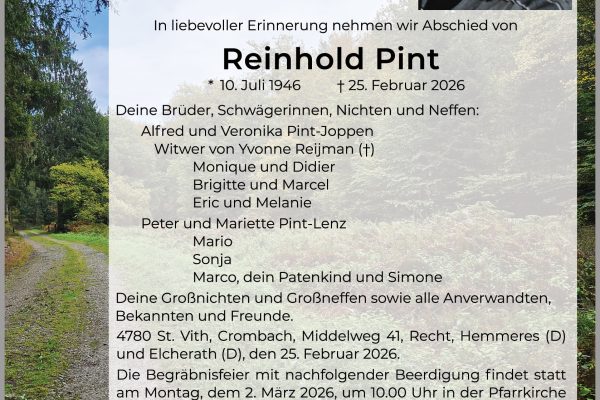 Reinhold Pint
