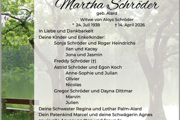 Martha Schröder