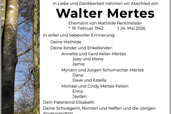 Walter Mertes