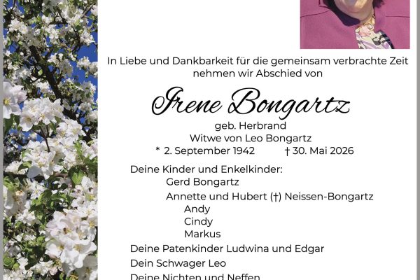 Irene Bongartz