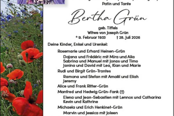 Bertha Grün
