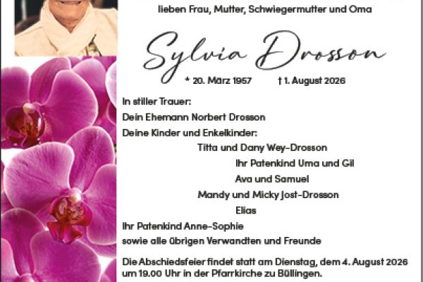 Sylvia Drosson